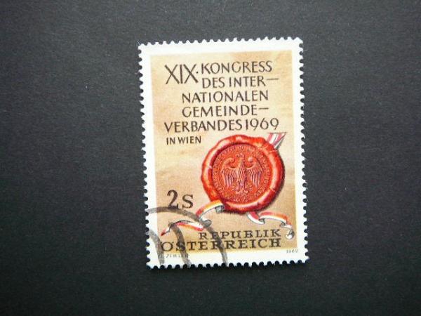 Austrija 1969 1303 Kongresas antsp. #
