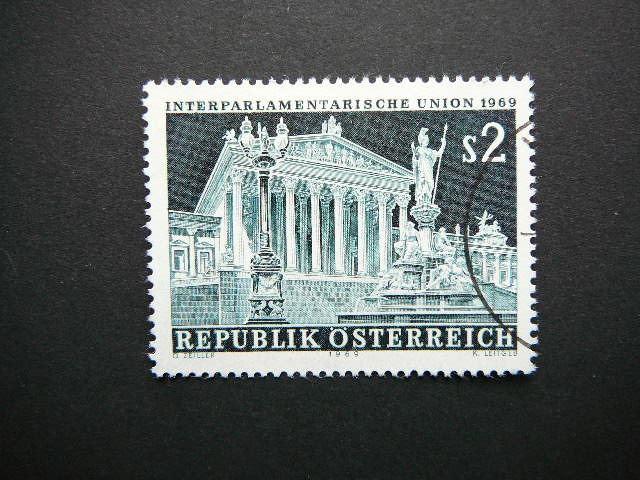 Austrija 1969 1290 Parlamentas antsp. #