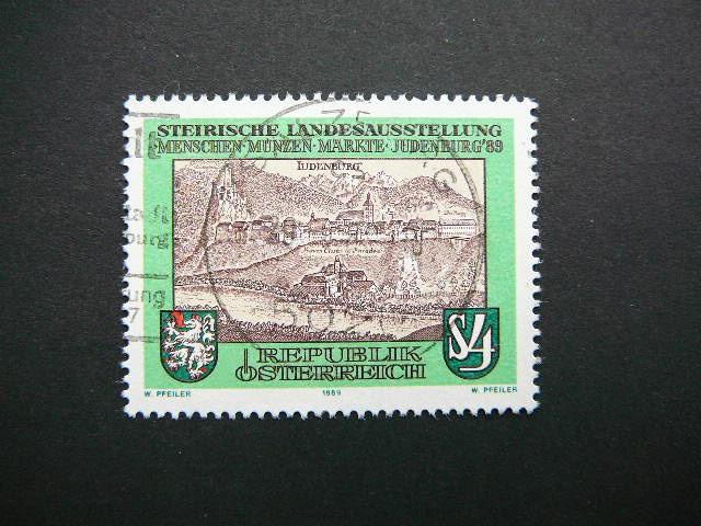 Austrija 1989 1953 Vaizdai antsp. #