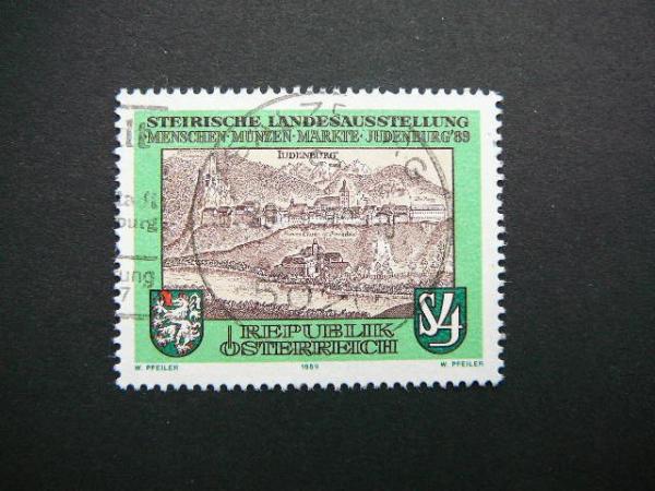 Austrija 1989 1953 Vaizdai antsp. #