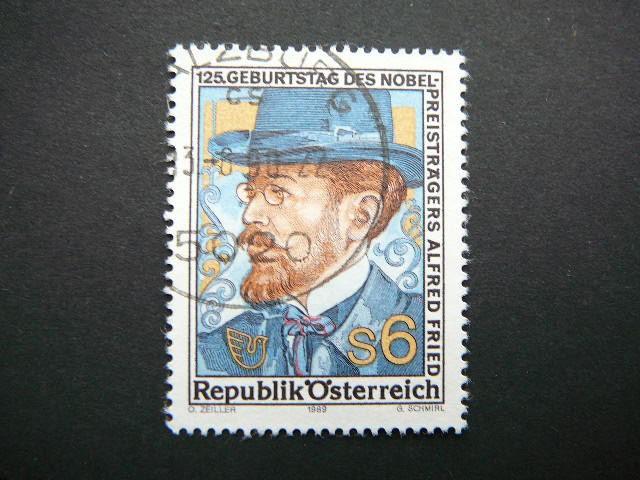 Austrija 1989 1976 Pacifistas antsp. #