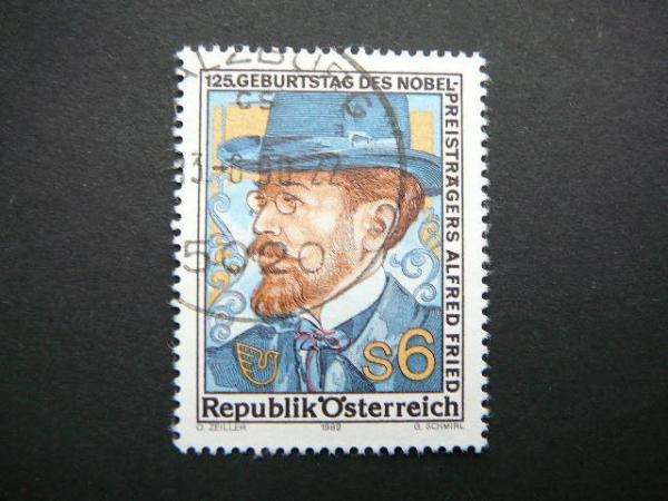 Austrija 1989 1976 Pacifistas antsp. #