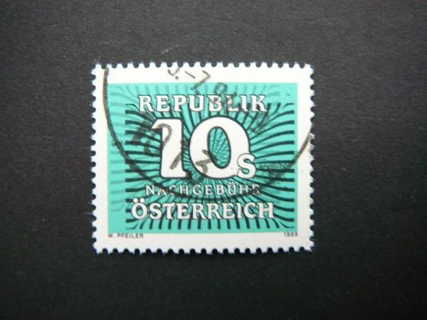 Austrija 1989 Standartai antsp. #