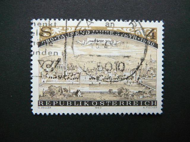 Austrija 1980 1645 Panorama antsp. #