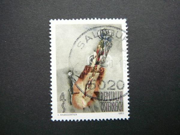 Austrija 1980 1655 Daile antsp. #