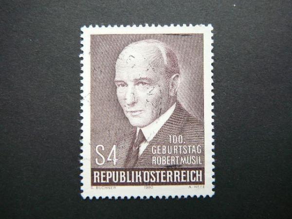 Austrija 1980 1661 Poetas antsp. #
