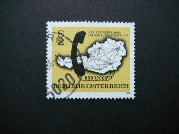 Austrija 1972 1409 Telefonas antsp. #
