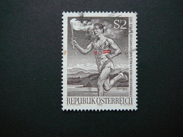 Austrija 1972 1392 Sportas antsp. #
