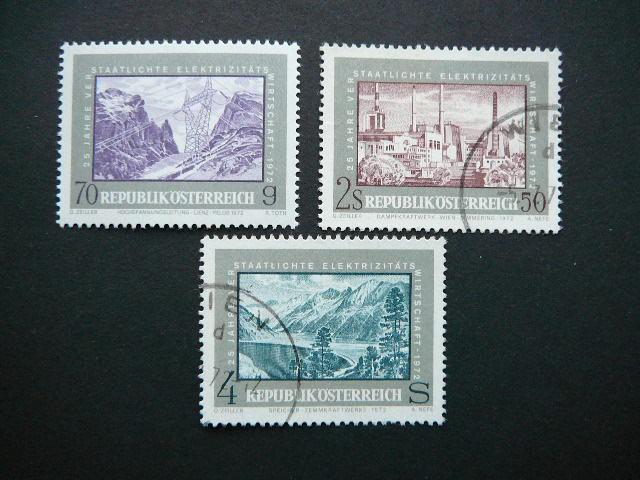 Austrija 1972 1389/1 Vaizdai antsp. #