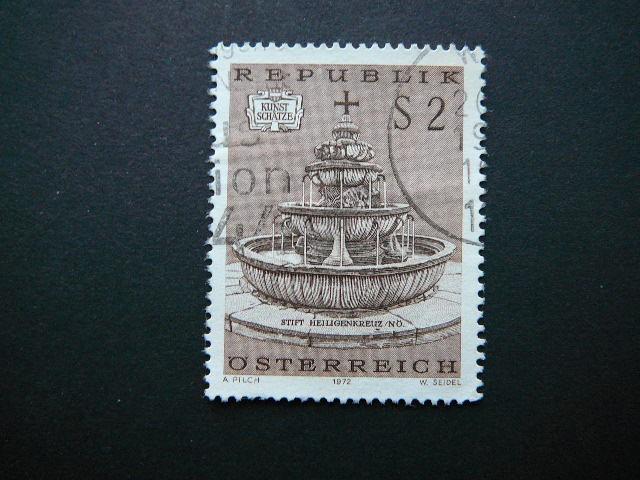 Austrija 1972 1383 Fontanas antsp. #