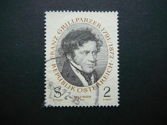 Austrija 1972 1381 Rasytojas antsp. #