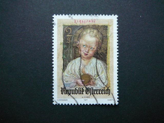 Austrija 1971 1379 Sventos Kaledos antsp. #