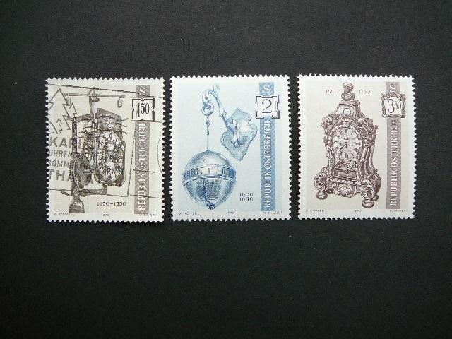 Austrija 1970 1328/0 Laikrodziai antsp. MNH # 