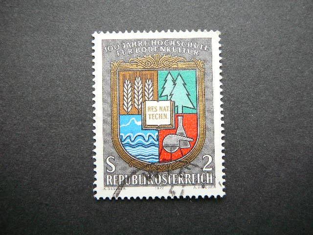 Austrija 1972 1401 Herbas antsp. #