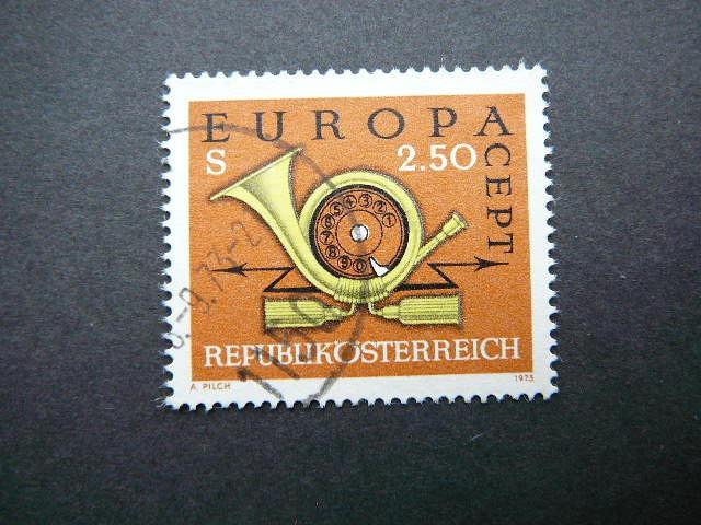 Austrija 1973 1416 Europa Telefonas antsp. #