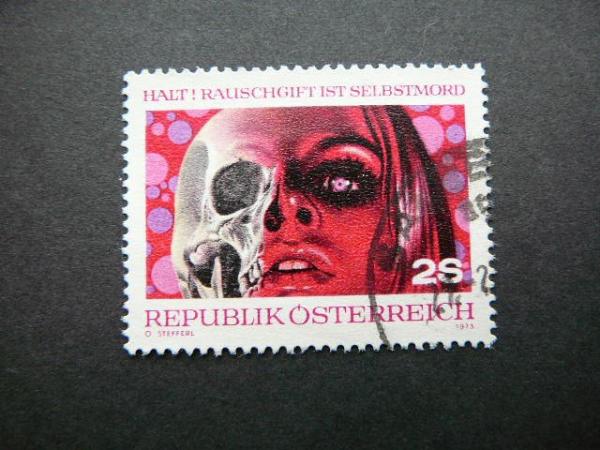 Austrija 1973 1411 Moteris Kaukole antsp. #