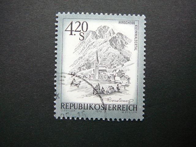 Austrija 1979 1612 Kalnai Baznycia antsp. #