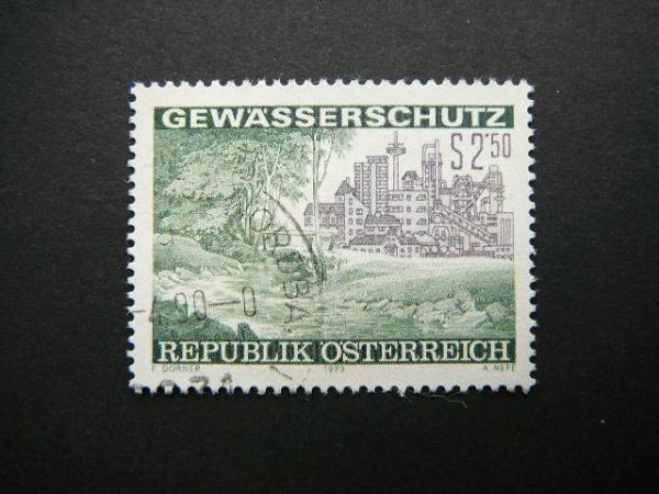 Austrija 1979 1611 Vandens apsauga antsp. #