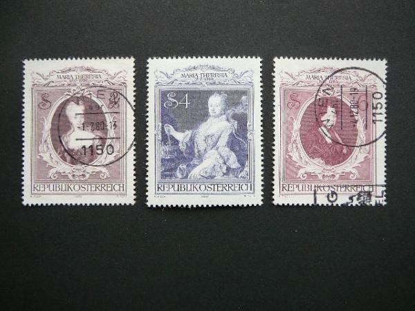 Austrija 1980 1638/0 Imperatorienė antsp. svarus #