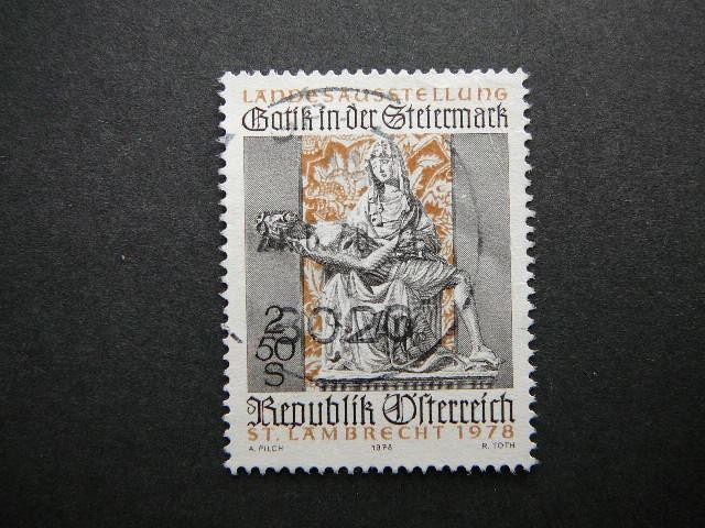 Austrija 1978 1575 Gotika Daile antsp. #