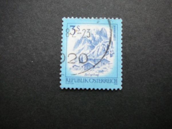 Austrija 1978 1596 Kalnai Baznycia antsp. #