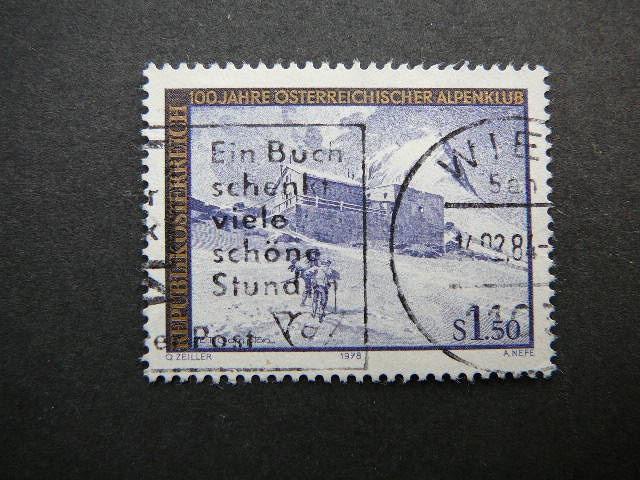 Austrija 1978 1593 Kalnai Alpes antsp. #