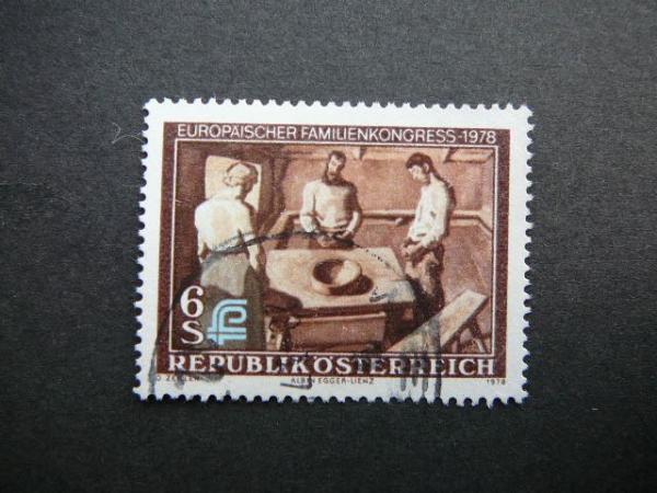 Austrija 1978 1587 Daile antsp. #