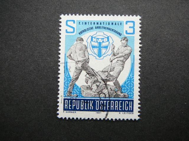 Austrija 1981 1688 KAB Emblema antsp. #