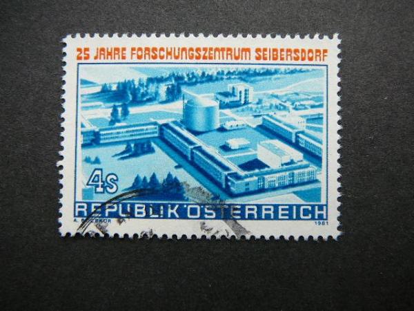 Austrija 1981 1673 Tyrimų centras antsp. #