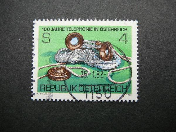 Austrija 1981 1672 Telefonas antsp. #