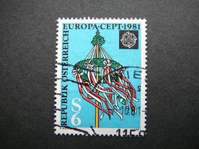 Austrija 1981 1671 Europa antsp. #