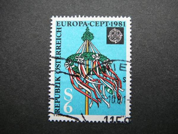 Austrija 1981 1671 Europa antsp. #