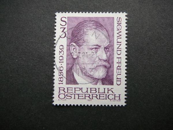 Austrija 1981 1668 Z. Froidas psichologas antsp. #