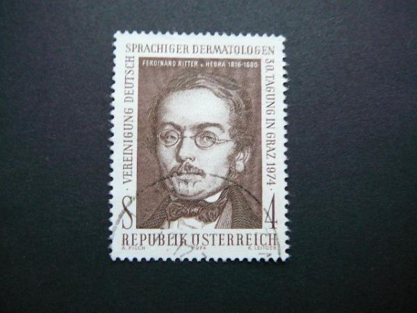 Austrija 1974 1462 Medicina Dermatologas antsp. #