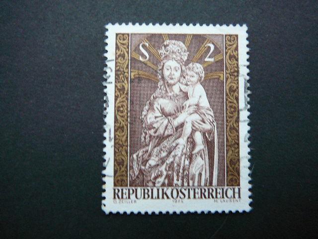 Austrija 1974 1472 Sventos Kaledos antsp. #