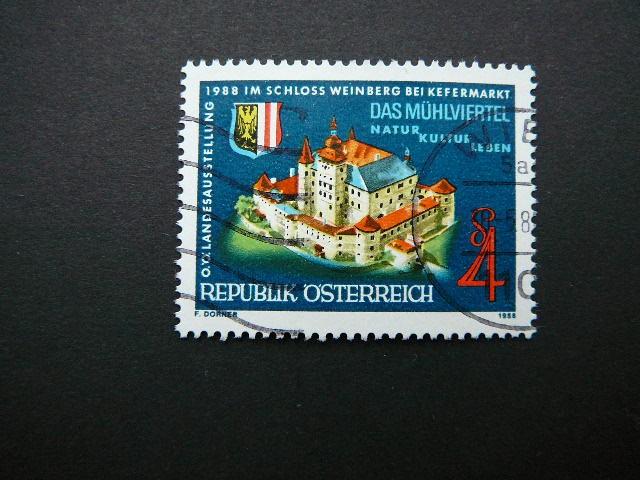Austrija 1988 1924 Pilis antsp. #