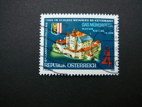 Austrija 1988 1924 Pilis antsp. #
