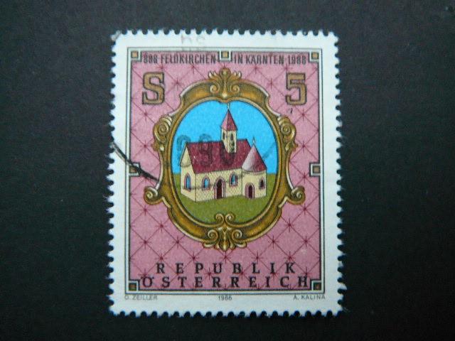 Austrija 1988 1933 Herbas antsp. #