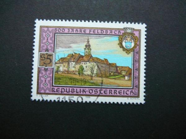 Austrija 1988 1934 Architektura antsp. #
