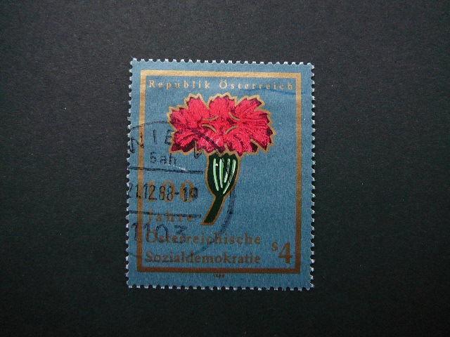 Austrija 1988 1940 Geles antsp. #