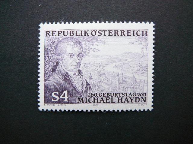 Austrija 1987 1900 Kompozitorius Muzika svarus #