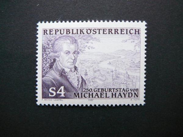 Austrija 1987 1900 Kompozitorius Muzika svarus #