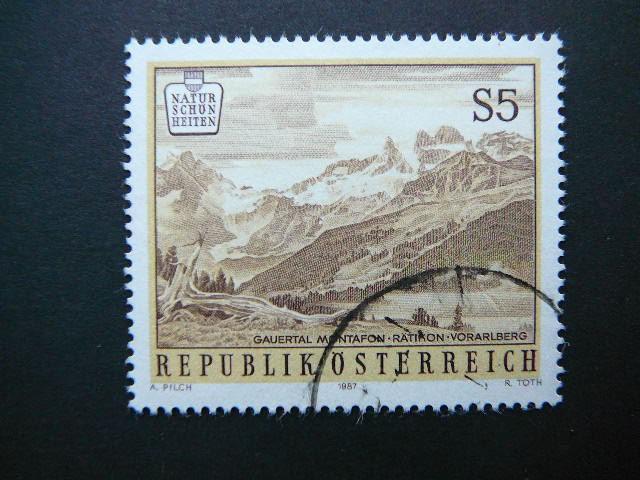 Austrija 1987 1896 Kalnai antsp. #