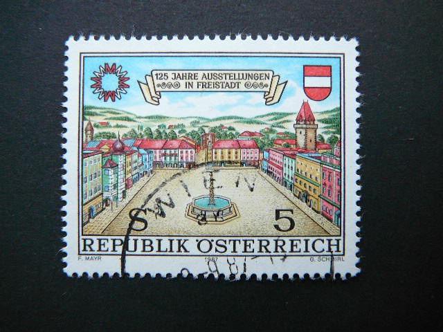 Austrija 1987 1893 Architektura Aikste antsp. #