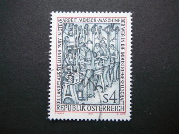 Austrija 1987 1880 Metalo darbai antsp. #