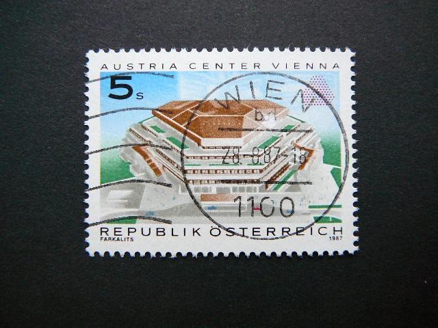 Austrija 1987 1878 Centras antsp. #