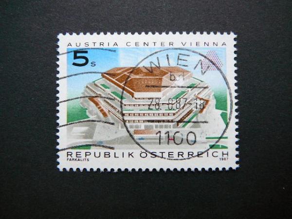 Austrija 1987 1878 Centras antsp. #