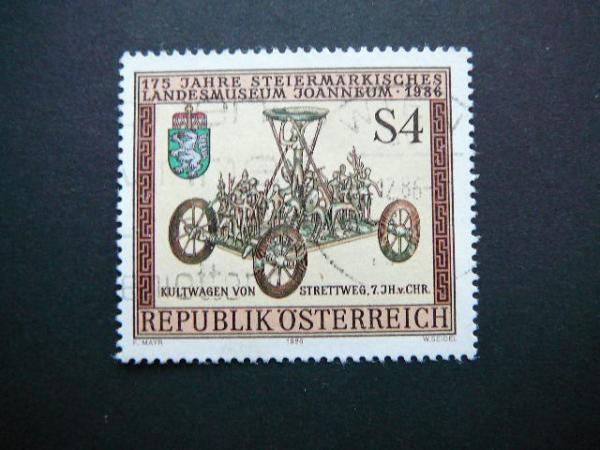 Austrija 1986 1868 Automobiliai antsp. #