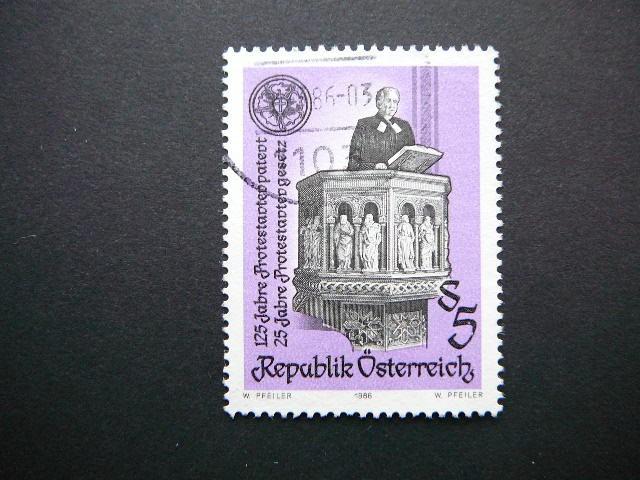 Austrija 1986 1864 Kunigas antsp. #