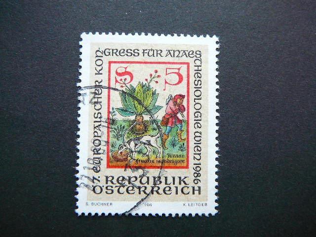 Austrija 1986 1858 Anesteziologija Suo antsp. #